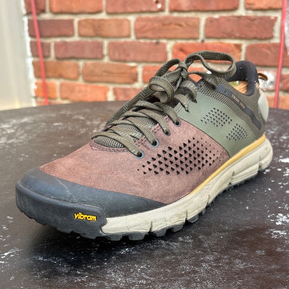 Danner Vibram Men's Olive and Brown Sneakers size 10 - Picture 2 of 10